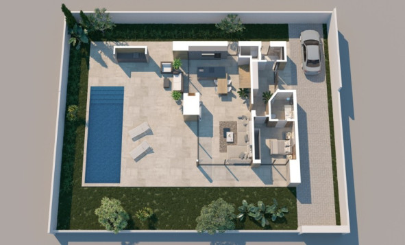 Nieuwbouw woningen - 3. Halfvrijstaand huis - Ciudad Quesada - Costa Blanca Zuid