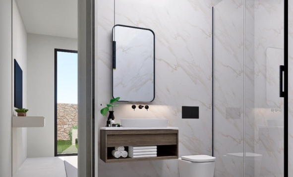 Nieuwbouw woningen - 3. Halfvrijstaand huis - Finestrat - Costa Blanca Noord