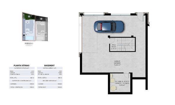 Nieuwbouw woningen - 3. Halfvrijstaand huis - Alfas del Pí - Costa Blanca Noord