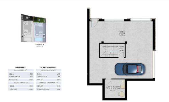 Nieuwbouw woningen - 3. Halfvrijstaand huis - Alfas del Pí - Costa Blanca Noord