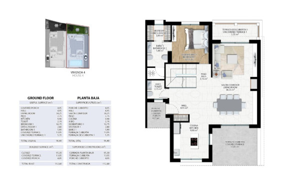 Nieuwbouw woningen - 3. Halfvrijstaand huis - Alfas del Pí - Costa Blanca Noord