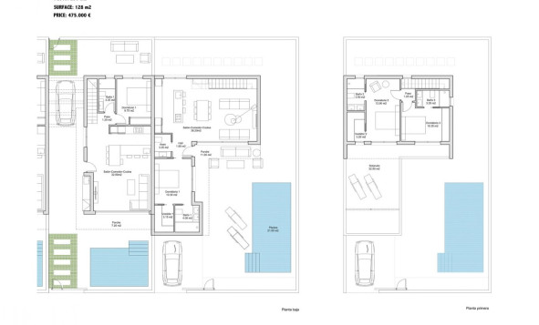 Nieuwbouw Woningen - Villa - San Javier - Los Alcazares