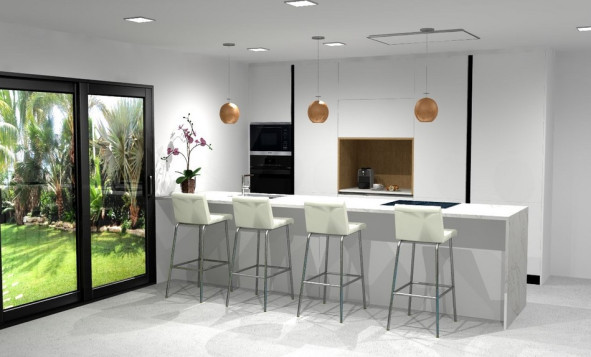 Obra nueva - 3. Casa pareada - Pinoso - Costa Blanca Norte 