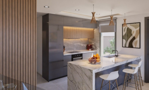 Obra nueva - 3. Casa pareada - Cartagena - Costa Calida