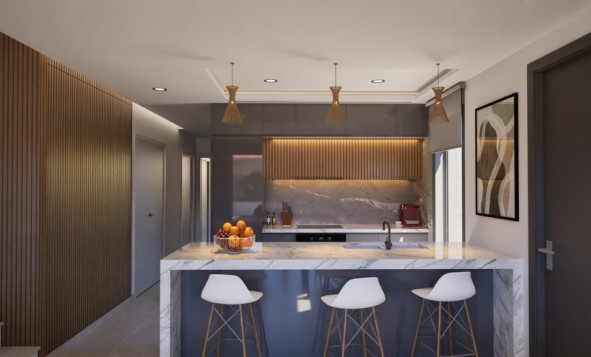 Obra nueva - 3. Casa pareada - Cartagena - Costa Calida