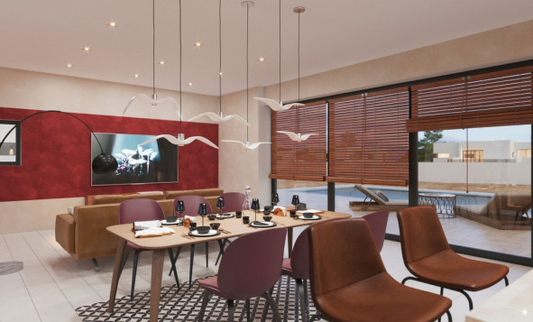 Nieuwbouw woningen - 3. Halfvrijstaand huis - Las Colinas Golf and Country Club - Costa Blanca Zuid