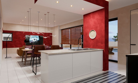 Nieuwbouw woningen - 3. Halfvrijstaand huis - Las Colinas Golf and Country Club - Costa Blanca Zuid