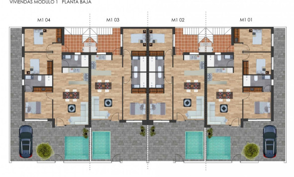 Nieuwbouw Woningen - Villa - Torre Pacheco - Balsicas