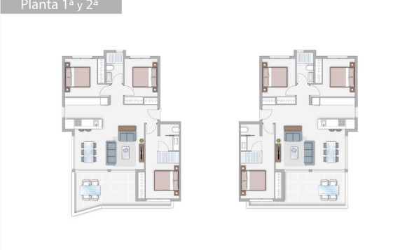 Nieuwbouw woningen - 1. Appartement / flat - Guardamar del Segura - Costa Blanca Zuid