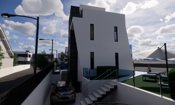 Nieuwbouw woningen - 3. Halfvrijstaand huis - Finestrat - Costa Blanca Noord