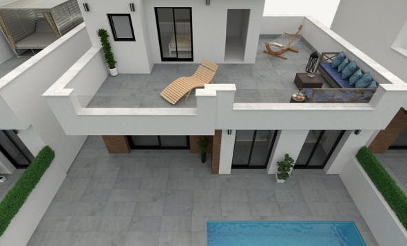 Nieuwbouw woningen - 3. Halfvrijstaand huis - San Pedro del Pinatar - Costa Calida