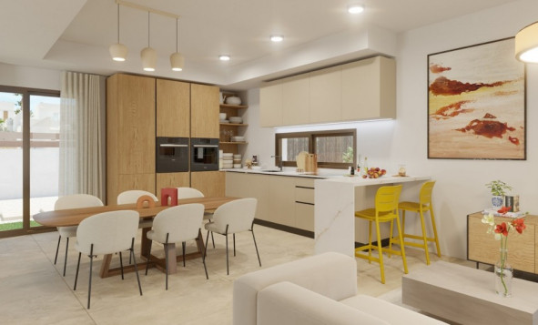 Nieuwbouw woningen - 3. Halfvrijstaand huis - Algorfa - Costa Blanca Zuid