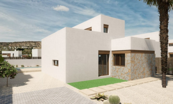 Nieuwbouw woningen - 3. Halfvrijstaand huis - Algorfa - Costa Blanca Zuid