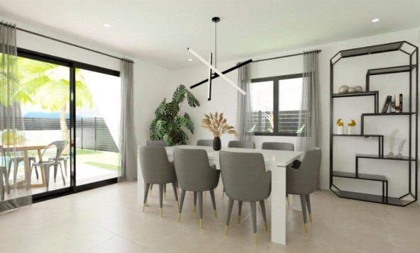 Nieuwbouw woningen - 3. Halfvrijstaand huis - Monforte del Cid - Costa Blanca Noord