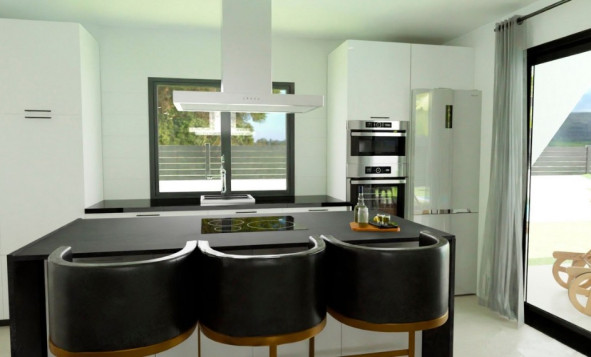 Nieuwbouw woningen - 3. Halfvrijstaand huis - Monforte del Cid - Costa Blanca Noord