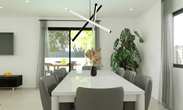 Nieuwbouw woningen - 3. Halfvrijstaand huis - Monforte del Cid - Costa Blanca Noord