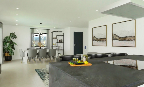 Nieuwbouw woningen - 3. Halfvrijstaand huis - Monforte del Cid - Costa Blanca Noord