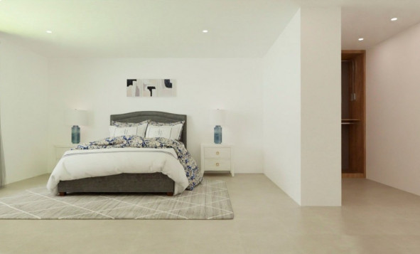 Nieuwbouw woningen - 3. Halfvrijstaand huis - Monforte del Cid - Costa Blanca Noord