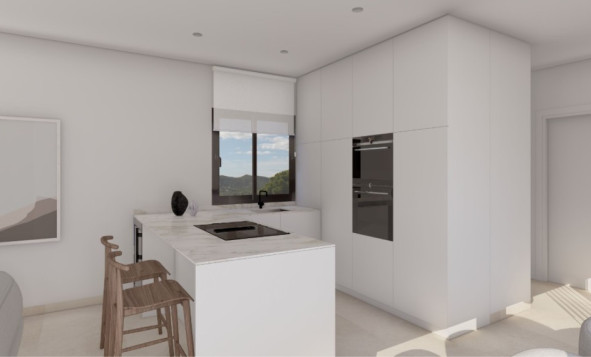 Nieuwbouw woningen - 3. Halfvrijstaand huis - Finestrat - Costa Blanca Noord