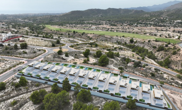 Nieuwbouw woningen - 3. Halfvrijstaand huis - Finestrat - Costa Blanca Noord