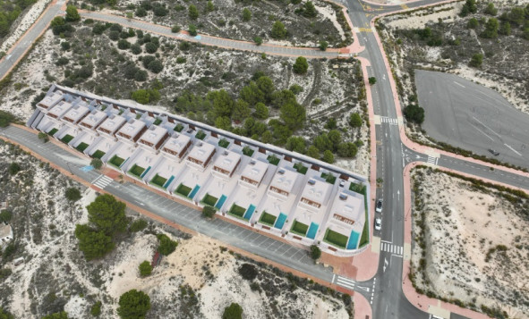 Nieuwbouw woningen - 3. Halfvrijstaand huis - Finestrat - Costa Blanca Noord