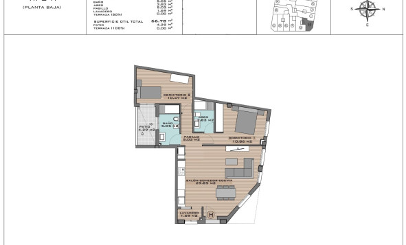 New Build - 1. Apartment / flat - Algorfa - Rojales