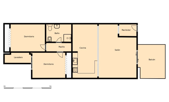 Herverkoop - 1. Appartement / flat - Algorfa - Costa Blanca Zuid