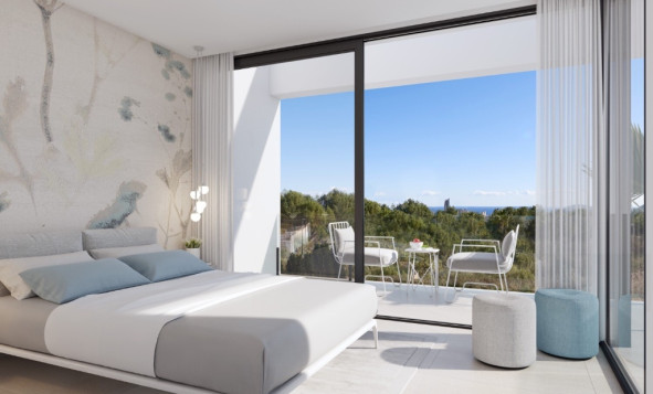 Nieuwbouw woningen - 3. Halfvrijstaand huis - Benidorm - Costa Blanca Noord