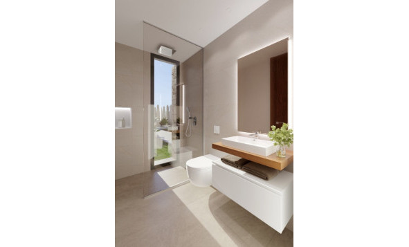 Nieuwbouw woningen - 3. Halfvrijstaand huis - Benidorm - Costa Blanca Noord