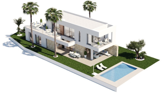 Nieuwbouw woningen - 3. Halfvrijstaand huis - Benidorm - Costa Blanca Noord