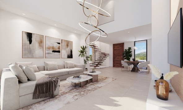 Nieuwbouw woningen - 3. Halfvrijstaand huis - Benidorm - Costa Blanca Noord