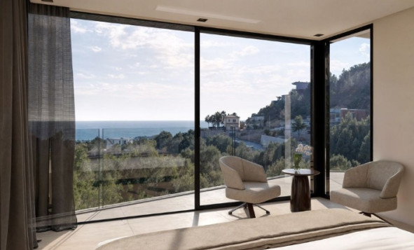 Nieuwbouw woningen - 3. Halfvrijstaand huis - Benissa - Costa Blanca Noord