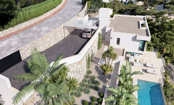 Nieuwbouw woningen - 3. Halfvrijstaand huis - Benissa - Costa Blanca Noord