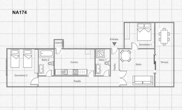 Herverkoop - 1. Appartement / flat - Torrevieja - Costa Blanca Zuid