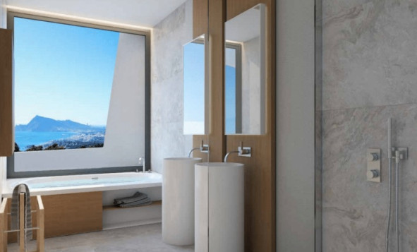 Nieuwbouw woningen - 3. Halfvrijstaand huis - Altea - Costa Blanca Zuid