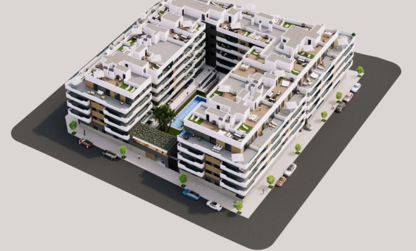 Nieuwbouw woningen - 1. Appartement / flat - Santa Pola - Costa Blanca Zuid