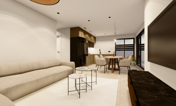 Nieuwbouw woningen - 3. Halfvrijstaand huis - Benijofar - Costa Blanca Zuid