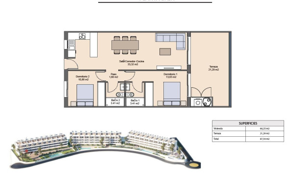 Nieuwbouw woningen - 1. Appartement / flat - Finestrat - Costa Blanca Noord