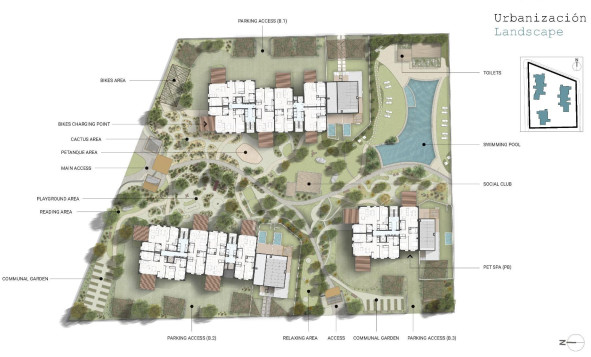 Nieuwbouw woningen - 1. Appartement / flat - El Verger - Costa Blanca Noord