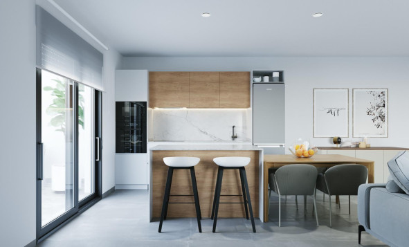 Nieuwbouw woningen - 4. Halfvrijstaande villa - Torre Pacheco - Costa Calida