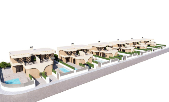 Nieuwbouw woningen - 3. Halfvrijstaand huis - Daya Nueva - Costa Blanca Zuid