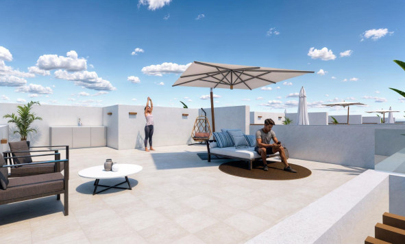 Obra nueva - 3. Casa pareada - Torre Pacheco - Costa Calida