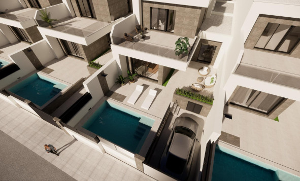 Nieuwbouw woningen - 3. Halfvrijstaand huis - Dolores - Costa Blanca Zuid