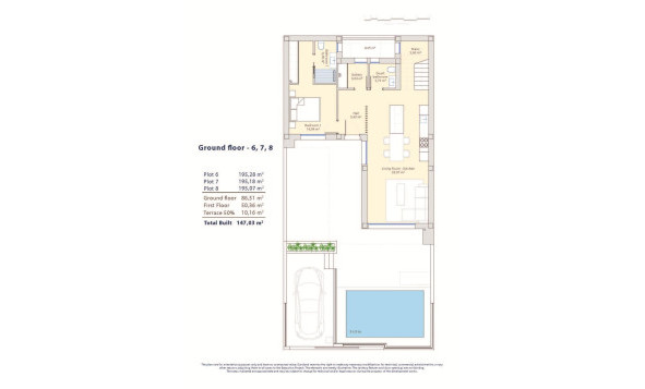 Nieuwbouw woningen - 3. Halfvrijstaand huis - Dolores - Costa Blanca Zuid