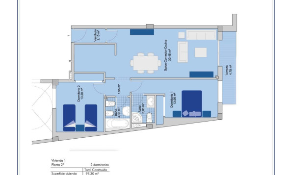 Nieuwbouw woningen - 1. Appartement / flat - San Miguel de Salinas - Costa Blanca Zuid