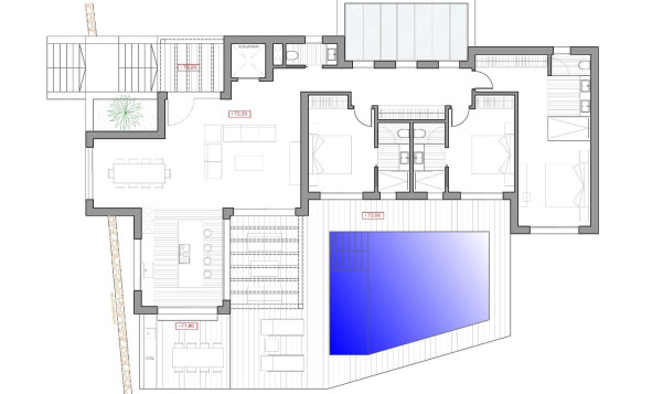 Nieuwbouw woningen - 3. Halfvrijstaand huis - Jávea - Costa Blanca Noord
