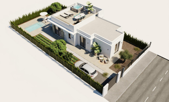 New build - 3. Semi-detached house - Fuente Alamo de Murcia - Costa Calida