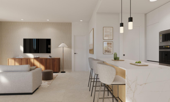 Nieuwbouw woningen - 3. Halfvrijstaand huis - Fuente Alamo de Murcia - Costa Calida