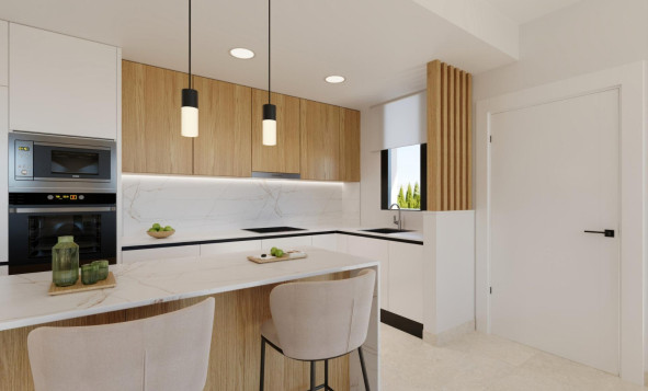 Nieuwbouw woningen - 3. Halfvrijstaand huis - Fuente Alamo de Murcia - Costa Calida