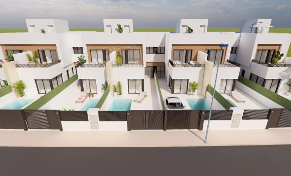 New build - 3. Semi-detached house - Santiago de Ribera - Costa Calida